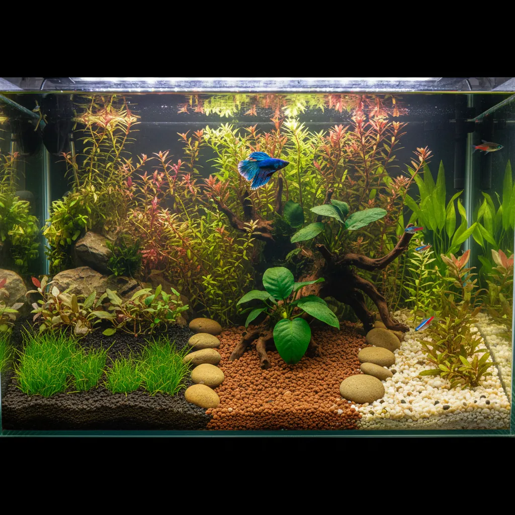Aquarium Substrate Guide: Choosing the Best Base for Planted Tanks