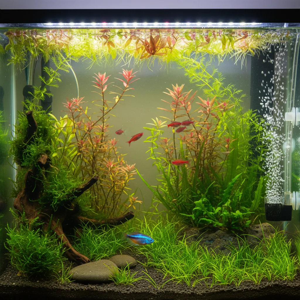 How to Use CO2 in a Planted Aquarium