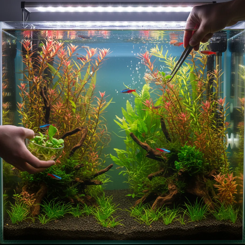 How to Plant Aquarium Plants Effectively